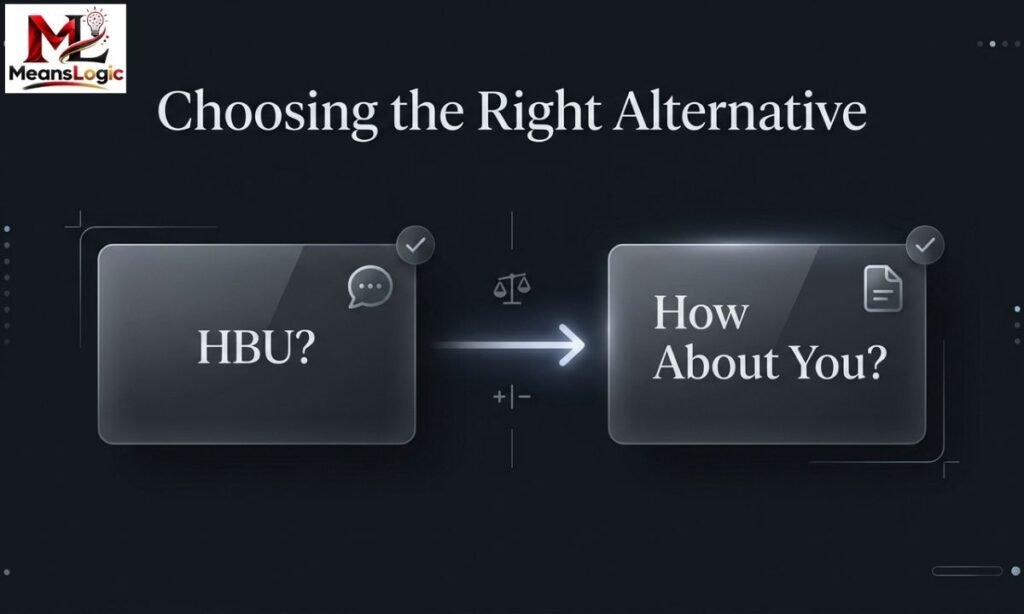 Choosing the Right Alternative