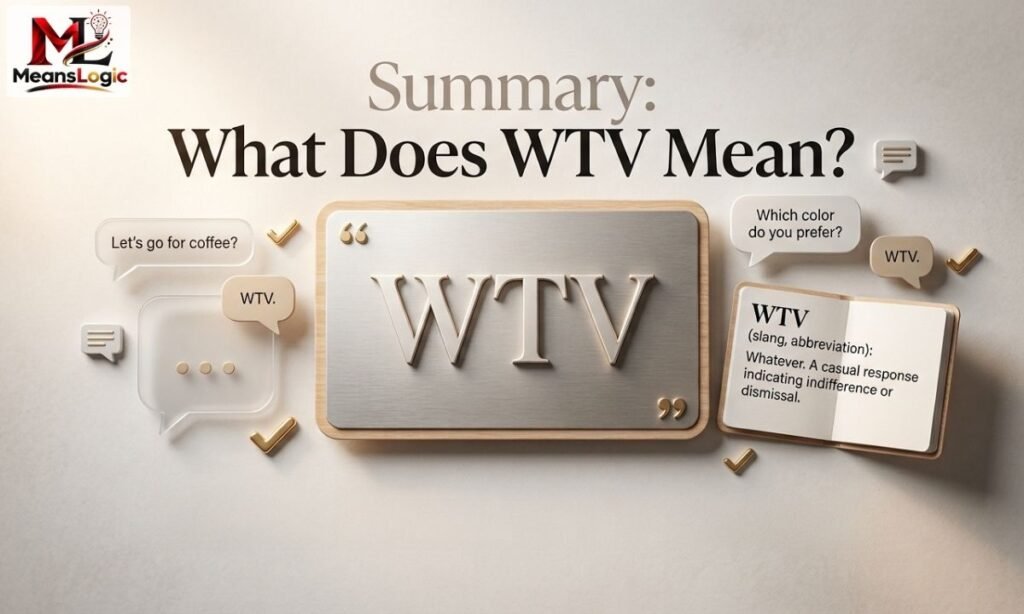 Summary What Does WTV Mean