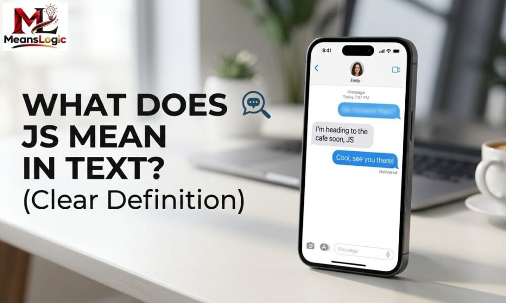 What Does JS Mean in Text (Clear Definition)