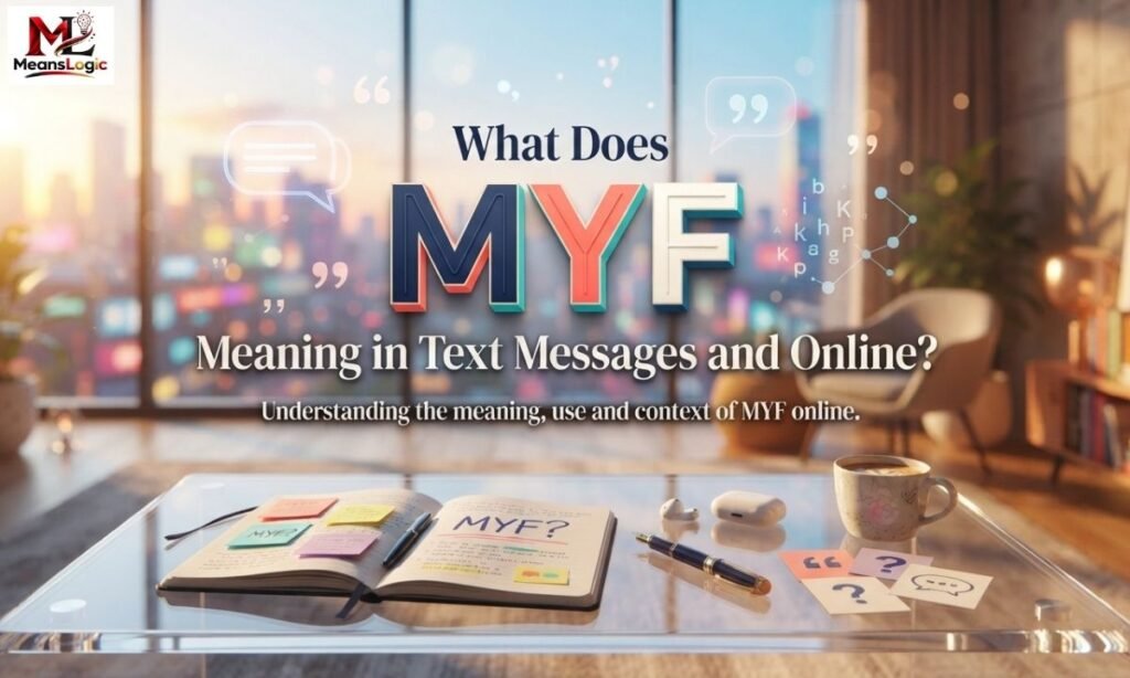 What Does MYF Mean in Text Messages and Online