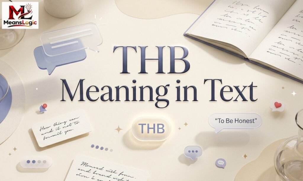 THB Meaning in Text What “THB” Really Means in Messages, Social Media, and Online Chats
